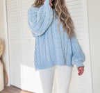 The Sunday Blue Knit Sweater