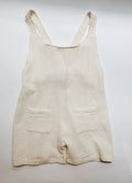 Ivory Muslin Cotton Overalls