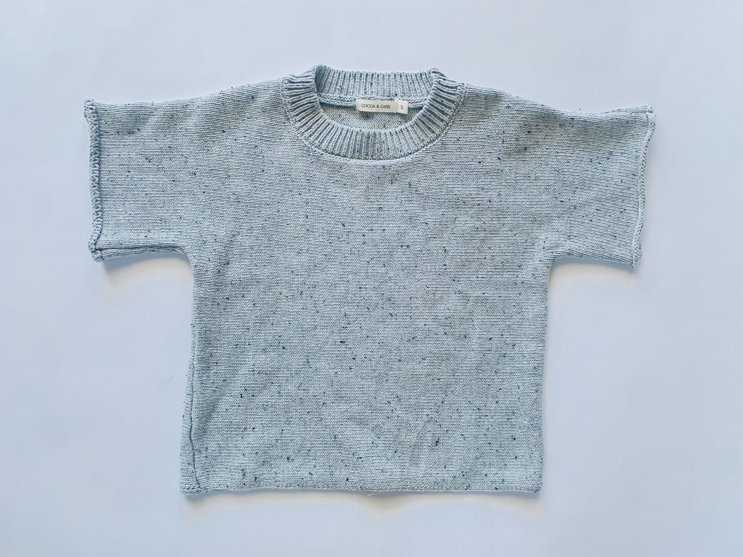 Peppery Speckled Knit Sweater