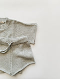 Pepper Speckled Knit Set